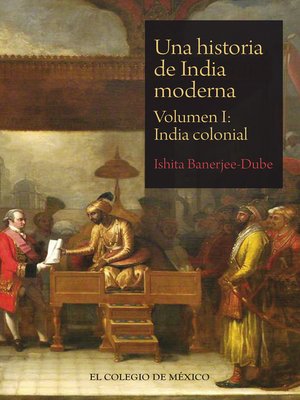 cover image of Una historia de India moderna